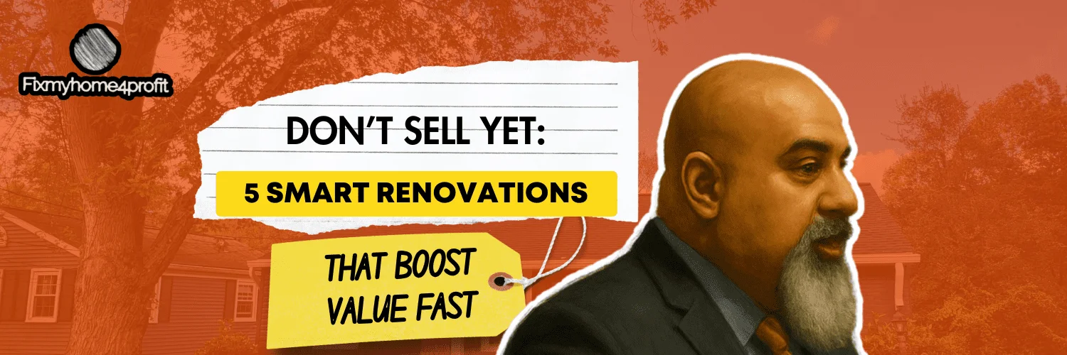Don’t Sell Yet: 5 Smart Renovations That Boost Value Fast