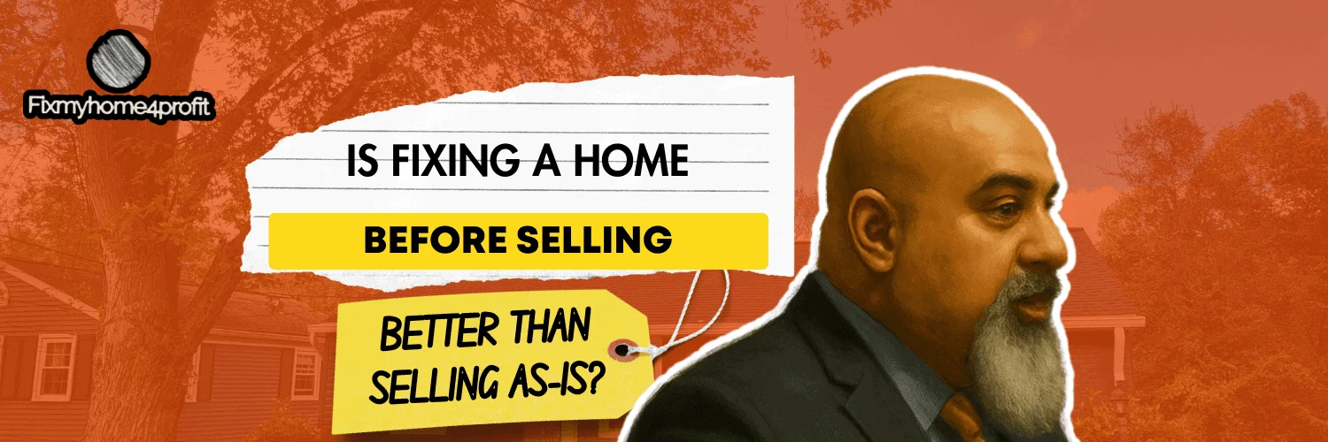 Is Fixing a Home Before Selling Better than Selling As-Is?