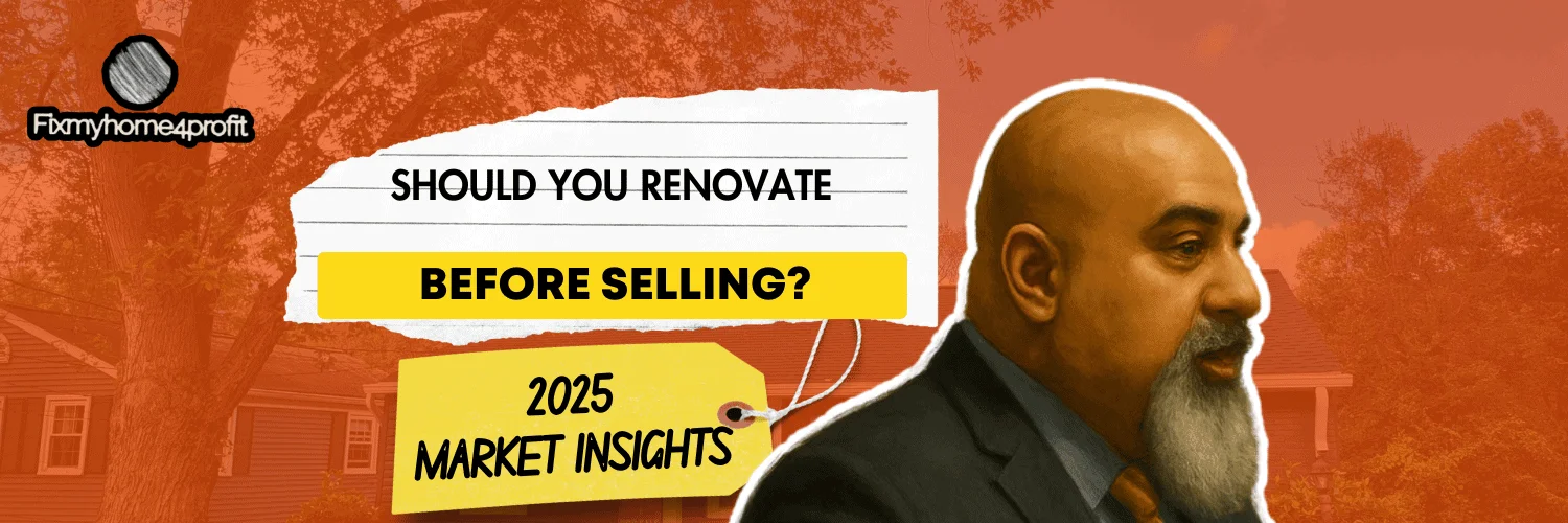 Should You Renovate Before Selling? 2025 Market Insights